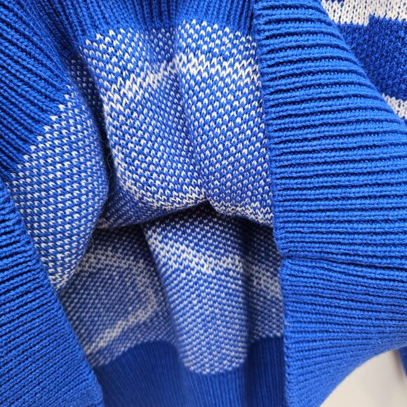 RS blue men's crewneck sweater - Picture 6 of 6